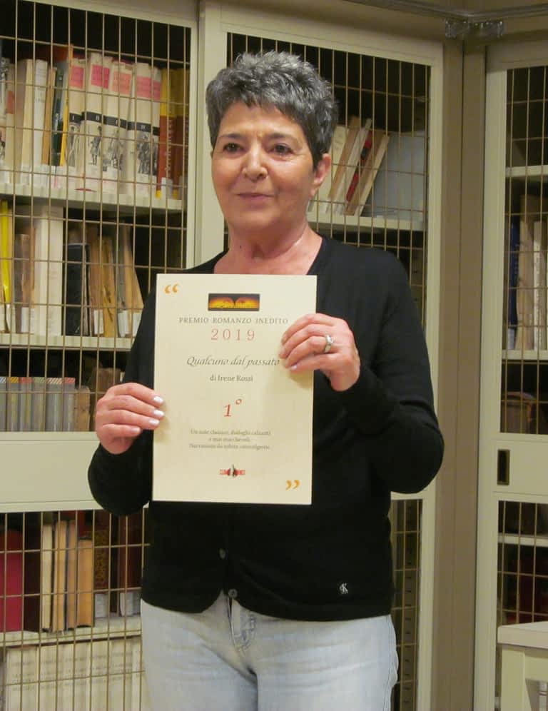 Irene Rossi, vincitrice del Premio per il Miglior Romanzo Inedito
