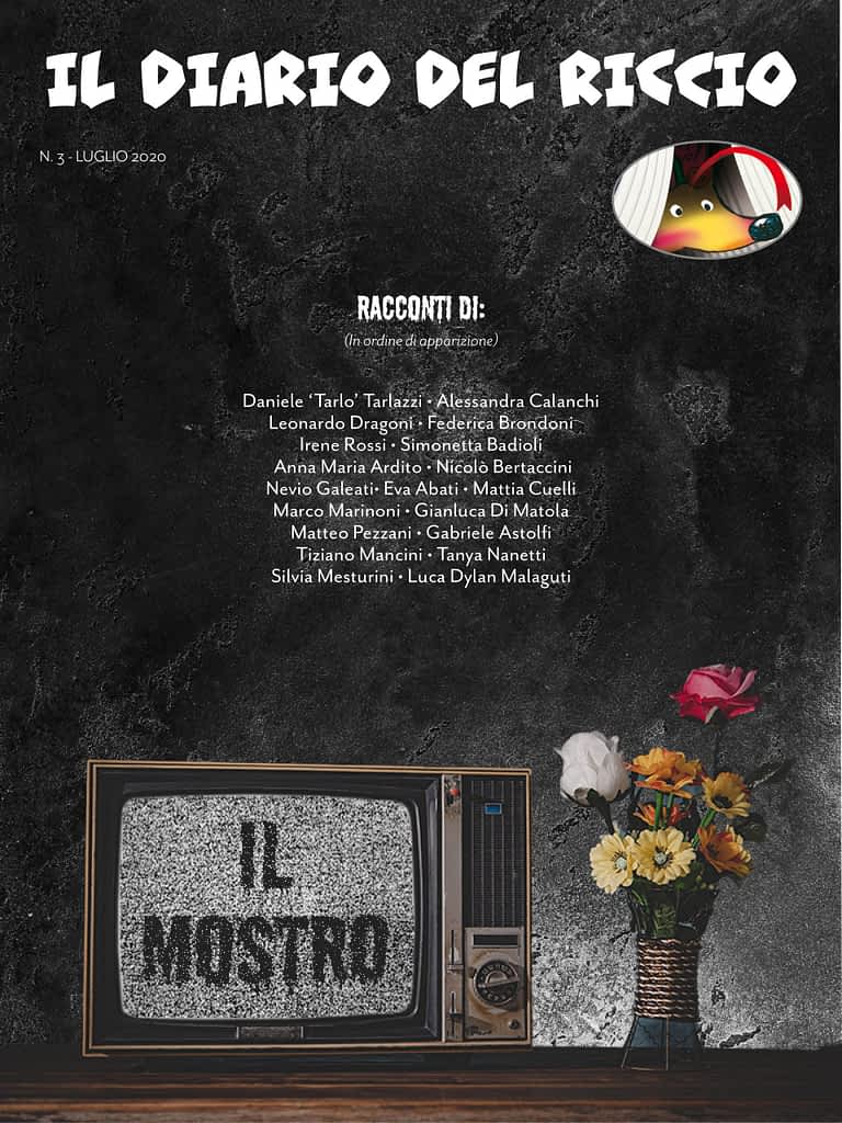Copertina Diario del Riccio n. 3 - Luglio 2020 - Rivista letteraria semestrale
